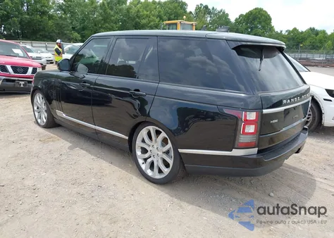 2017 Land Rover Range Rover 3.0L V6 Supercharged Hse z USA, uszkodzony, nr VIN SALGS2FV0HA325883